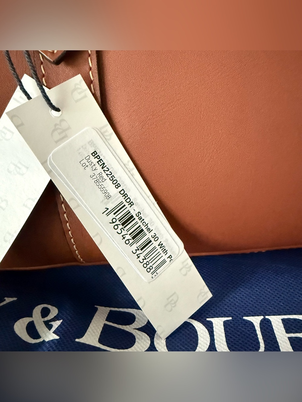 Dooney & Bourke Penrose Satchel 30 - Picture 6 of 9